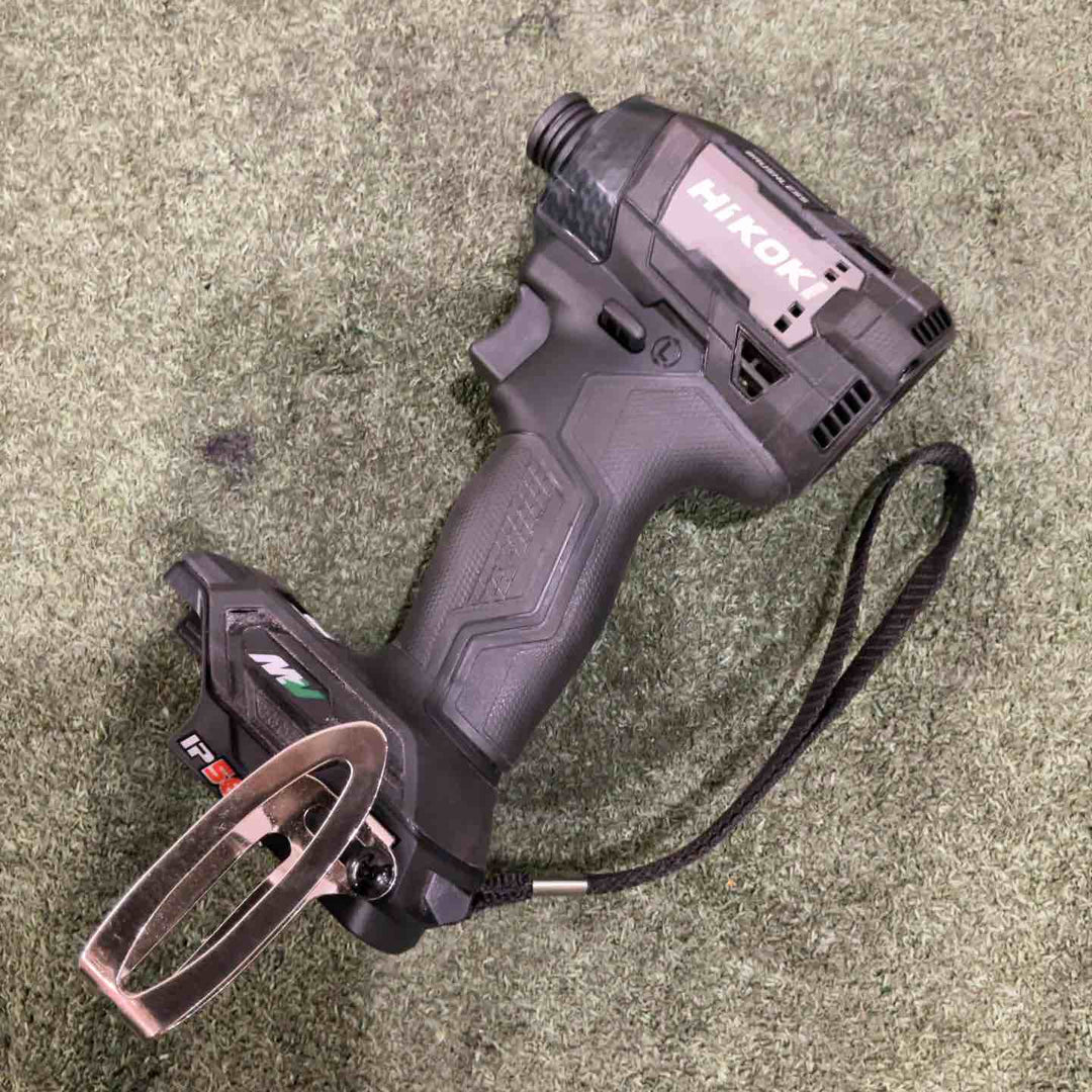 ★ハイコーキ(HIKOKI ※旧:日立工機) コードレスインパクトドライバ ストロングブラック WH36DD(2XHBSZ) 36V フルセット 動作確認済【川口店】