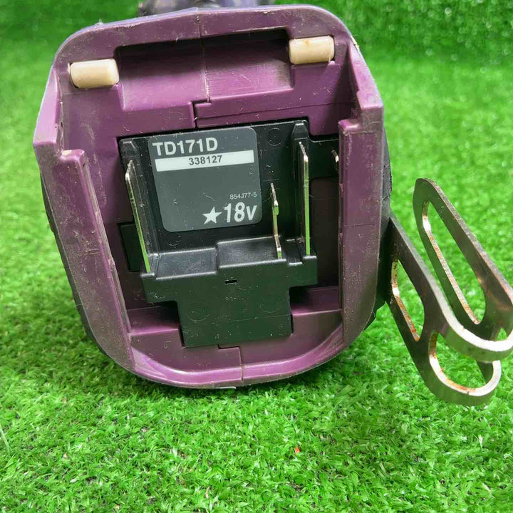 【中古品】 マキタ コードレスインパクトドライバ TD171DRGX 紫 【藤沢店】