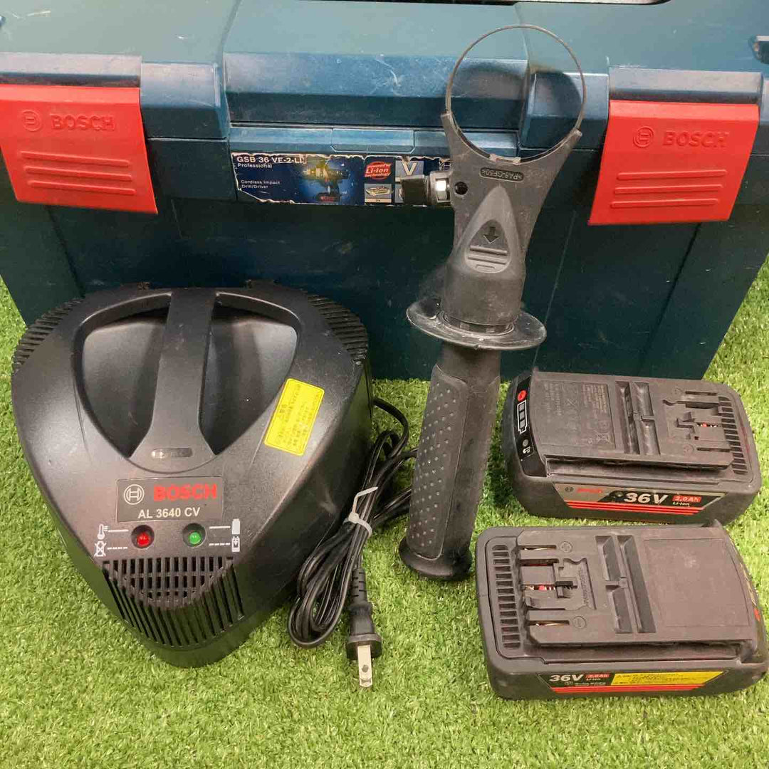 ◇ボッシュ コードレス振動ドリルドライバ GSB36VE-2-LI【川崎店】