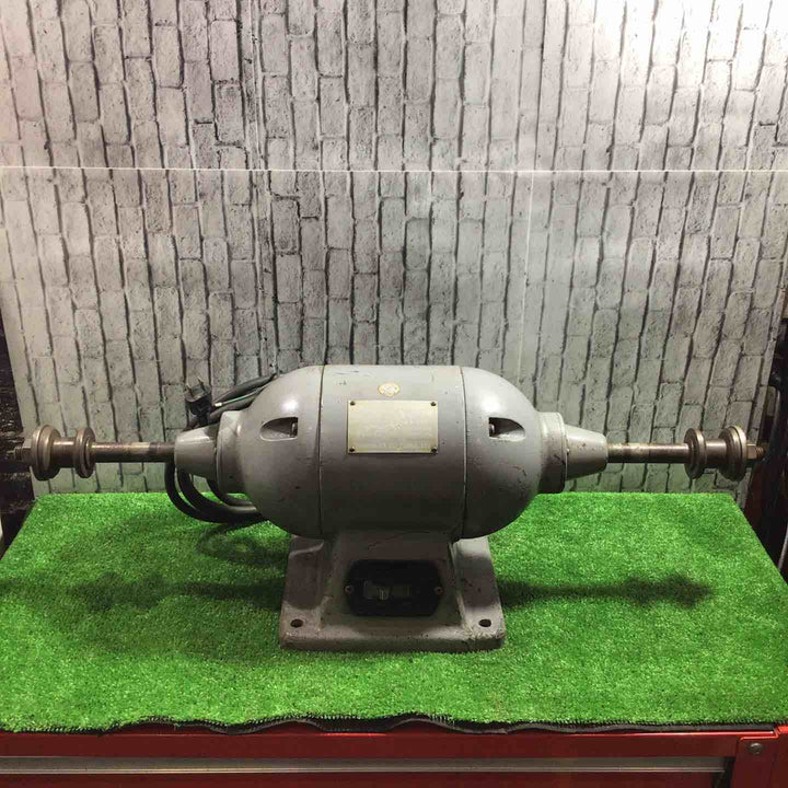 下村電友舎 電動バッファー DBー400 ポリッシャー 卓上両頭グラインダー プロ用【川口店】