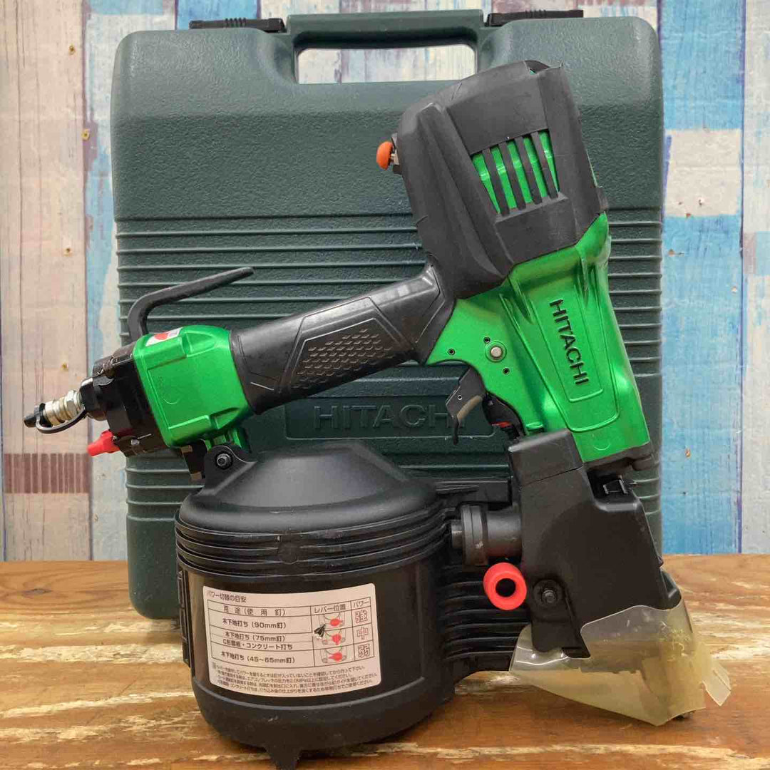 ★ハイコーキ(HIKOKI ※旧:日立工機) 高圧エア釘打ち機 NV90HR(SL)【柏店】