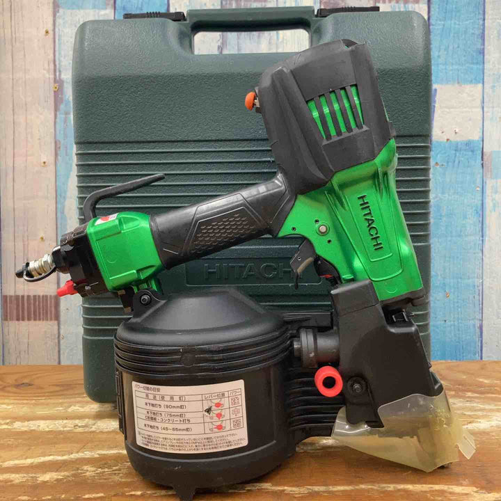 ★ハイコーキ(HIKOKI ※旧:日立工機) 高圧エア釘打ち機 NV90HR(SL)【柏店】