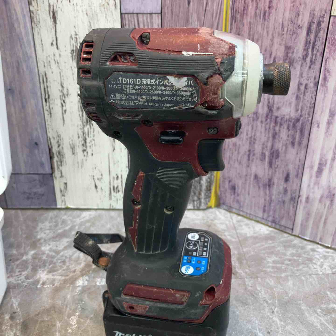 ★マキタ(makita) コードレスインパクトドライバー TD161DGXAR【八潮店】