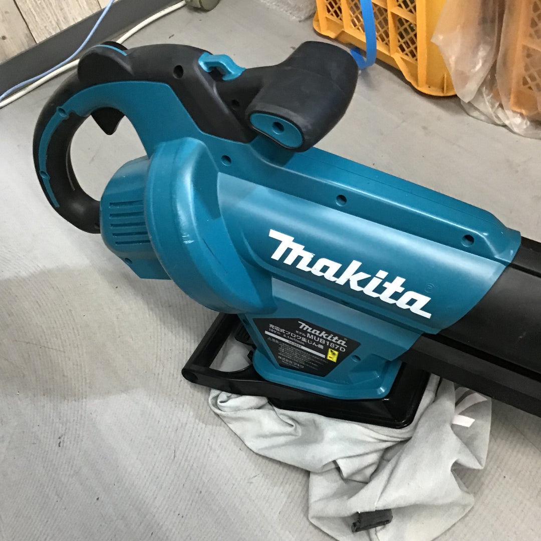 【中古品】★マキタ(makita) コードレスブロワ集じん機  18V MUB187DZ【戸田店】