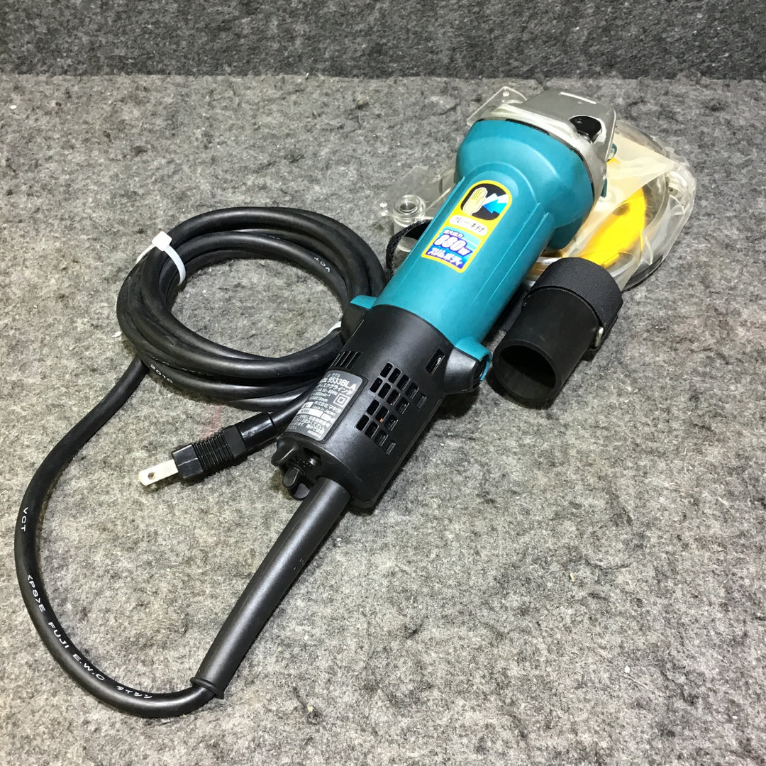 【中古】 マキタ makita  100mmディスクグラインダ 9533BLA 低速高トルク ブレーキ付 9533BLA 集じんアタッチメントセット！ 【桶川店】