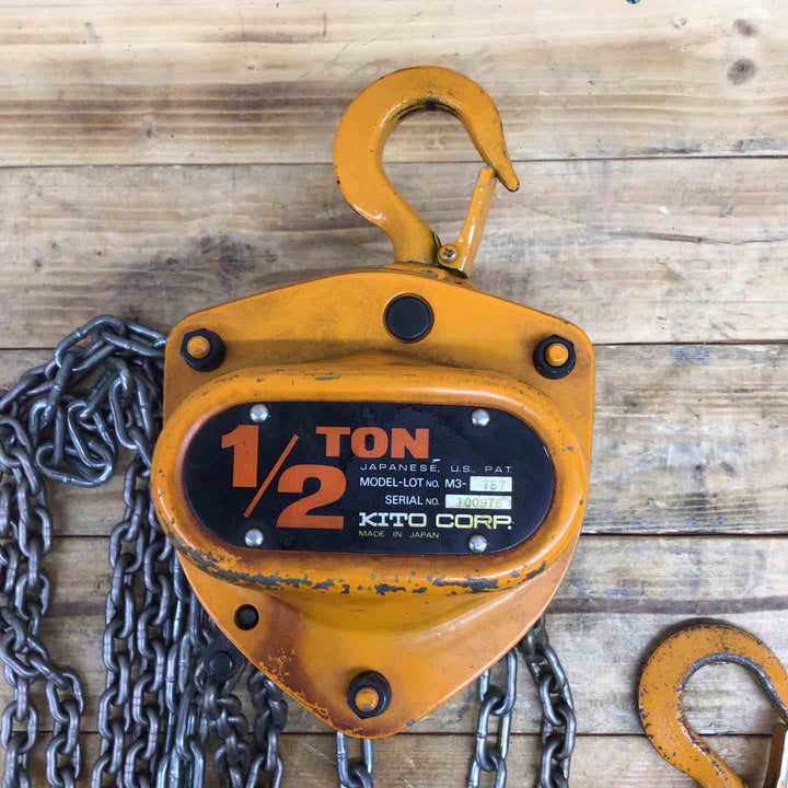 KITO チェーンブロック M3 1/2ton 【東大和店】