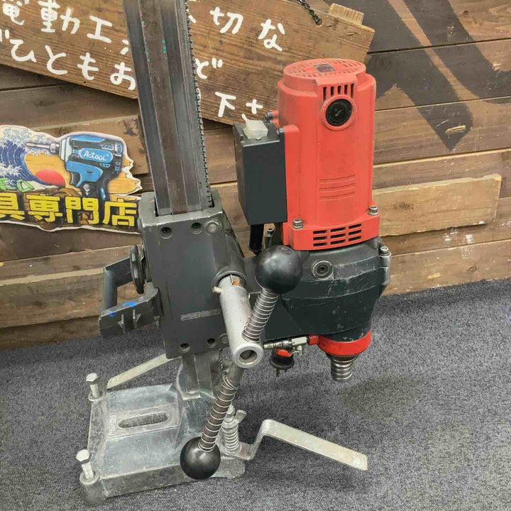 【中古品】▼コアドリル ハッケン Hakken ドリルヘッド 型式恐らくSPZ-252A2 ポールベース【柏店】