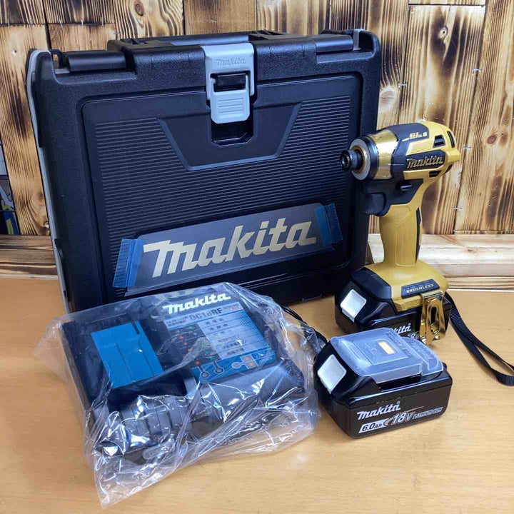 ☆マキタ(makita) コードレスインパクトドライバー TD173DGXPY LTX20周年限定色 プレミアムイエロー【越谷店】