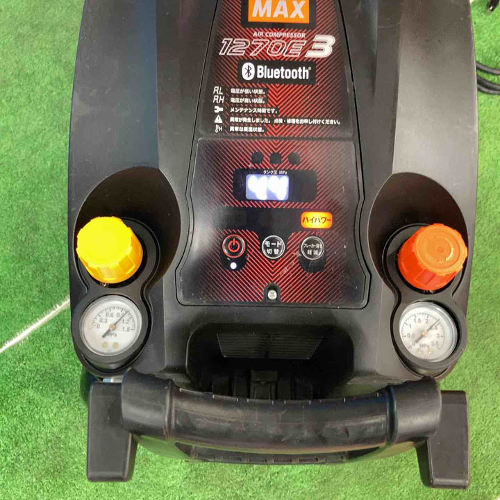 ★マックス(MAX) エアコンプレッサー AK-HL1270E3_ブラック ◎充填時間：5分30秒【岩槻店】