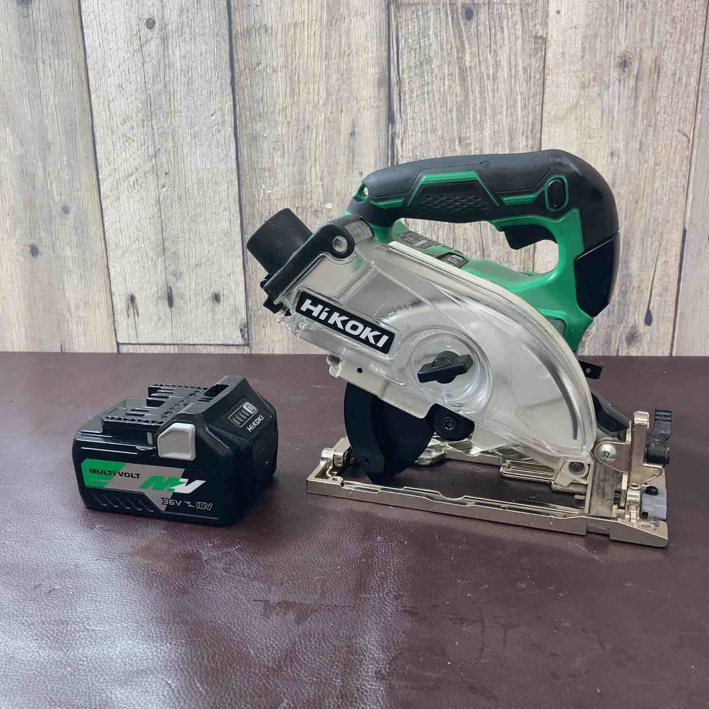 中古品】HiKOKI (ハイコーキ) コードレス集じん丸ノコ C3605DYA(NNS