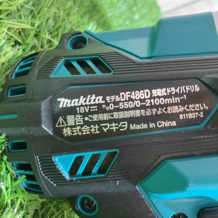 ★マキタ(makita) 18V コードレスドリルドライバー DF486DZ 本体+ハンドル【戸田店】