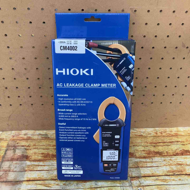 □HIOKI ACリーククランプメータ CM4002【川崎店】