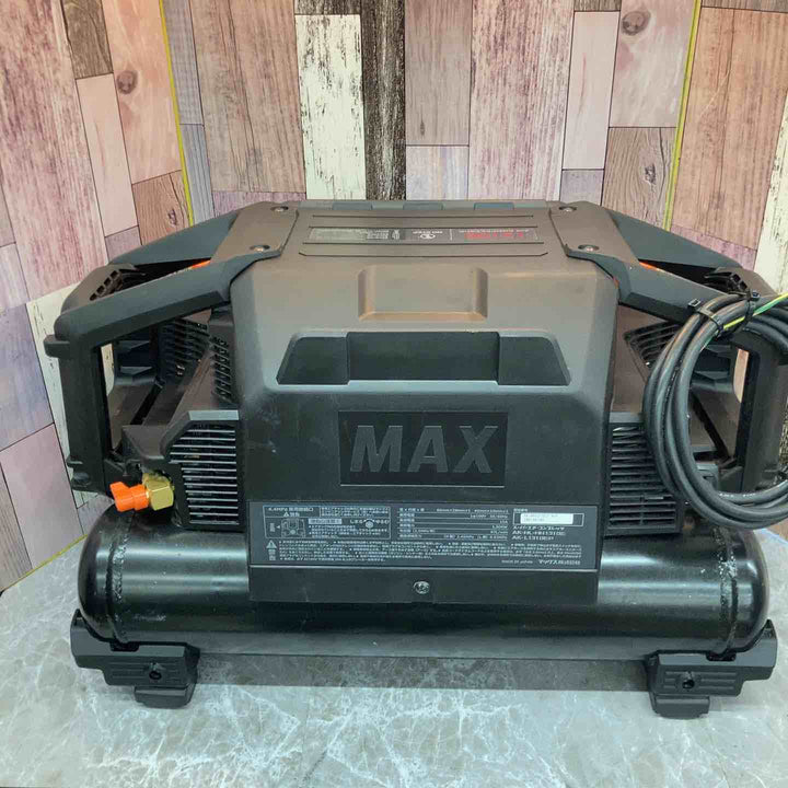 ★マックス(MAX) エアコンプレッサー AK-HH1310E_ブラック【八潮店】