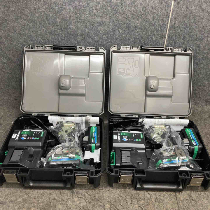 ハイコーキ(HIKOKI ) コードレスインパクトドライバ フォレストグリーン WH36DD(2XHGSZ) 2台まとめ売り【鴻巣店】