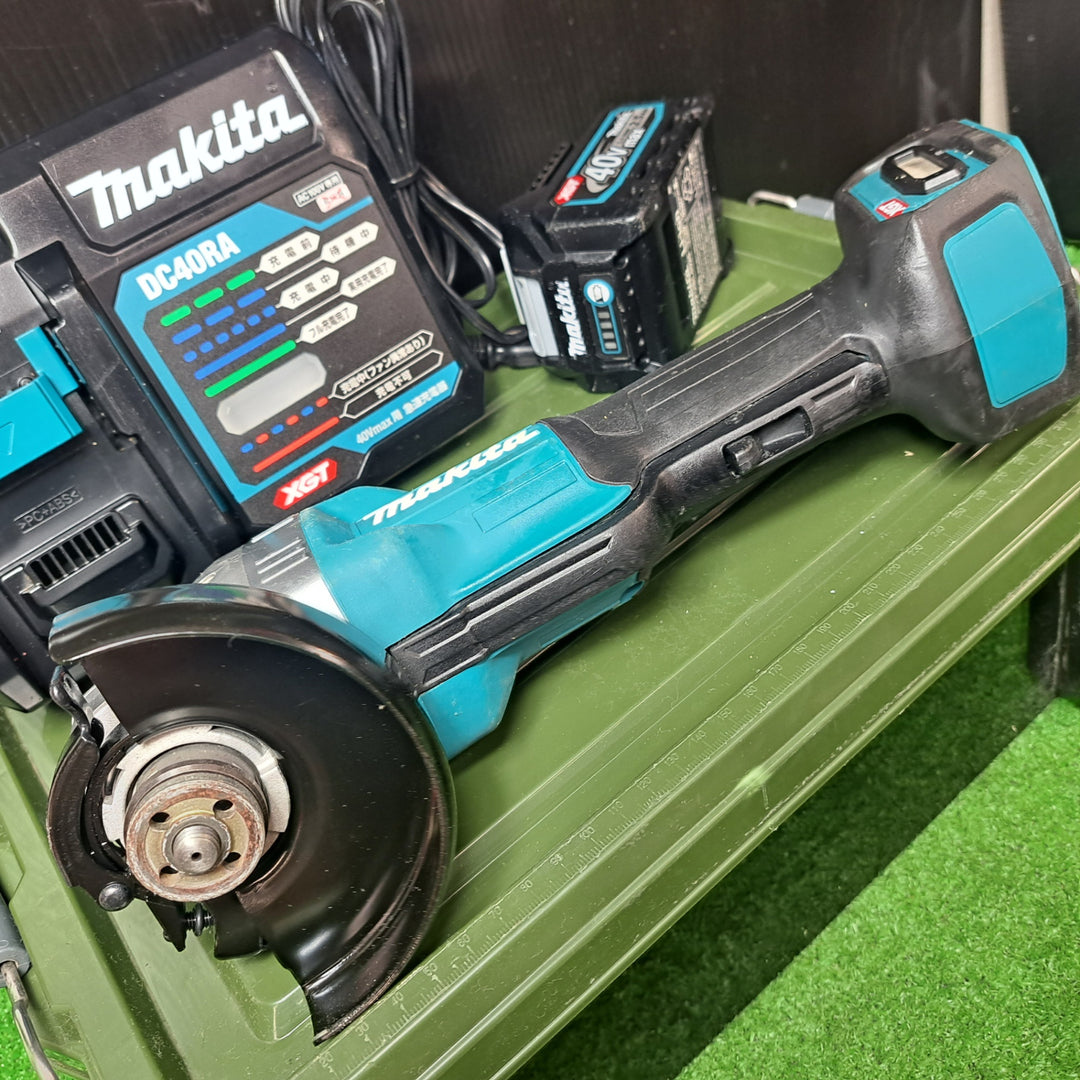 ★マキタ(makita) 100mmコードレスディスクグラインダ GA009GRDX バッテリー1個のみ 代用ケース【岩槻店】