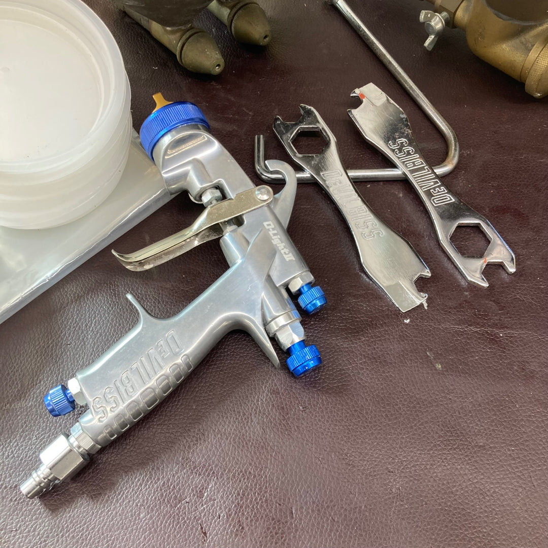 【中古現状品】大塚刷毛 ペンキ屋さんセットⅡ圧送式スプレーガン・吹付ガン2個付き【東大和店】