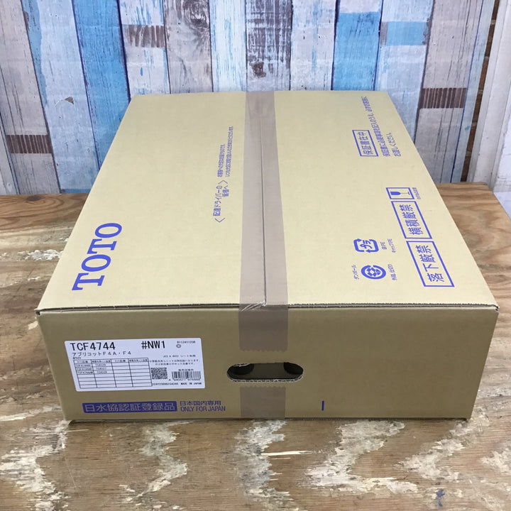 □TOTO ウォシュレット アプリコット F4 TCF4744 #NW1 ホワイト未開封品②【柏店】