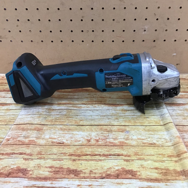 ☆マキタ(makita) 100mmコードレスディスクグラインダ GA403DZ【川崎店】