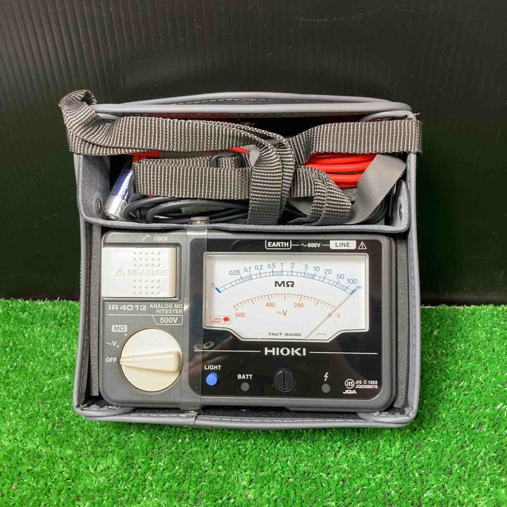 HIOKI(日置電機) 絶縁抵抗計 アナログメグオームハイテスタ IR4013-10【岩槻店】