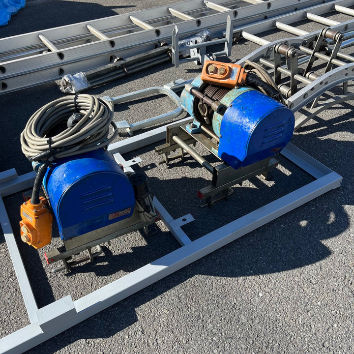 【中古品/店頭受取り限定】ユニパー(UNIPER)UP-103P パワーコメット UP-703N2 2台セット 荷揚げ機・瓦揚げ機【東大和店】