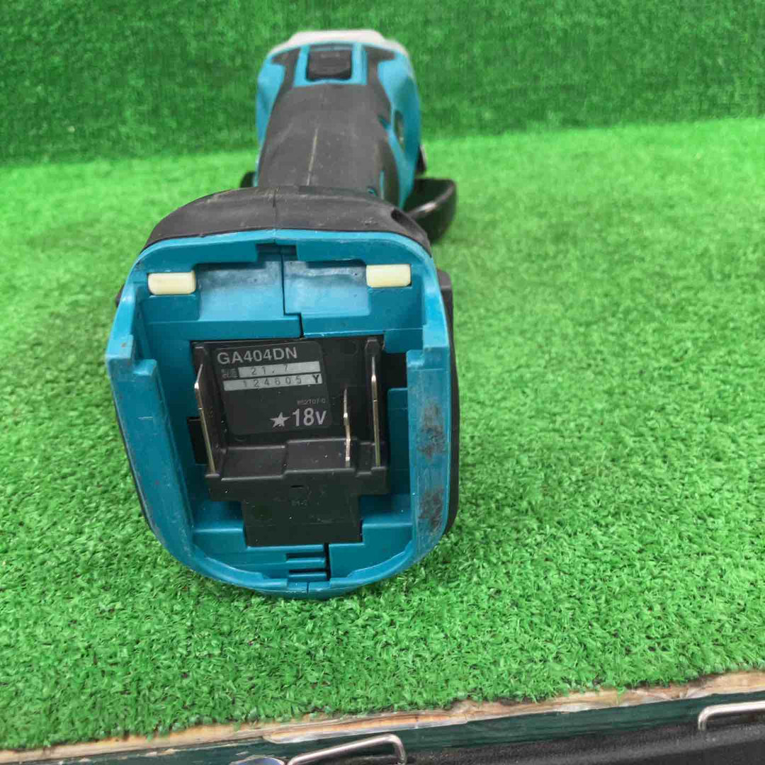 ☆マキタ(makita) 100mmコードレスディスクグラインダ GA404DZN (GA404DN)【川崎店】