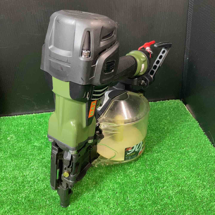 ★マックス(MAX) 高圧エア釘打ち機 HN-90N6(D)_ミリタリーグリーン【岩槻店】