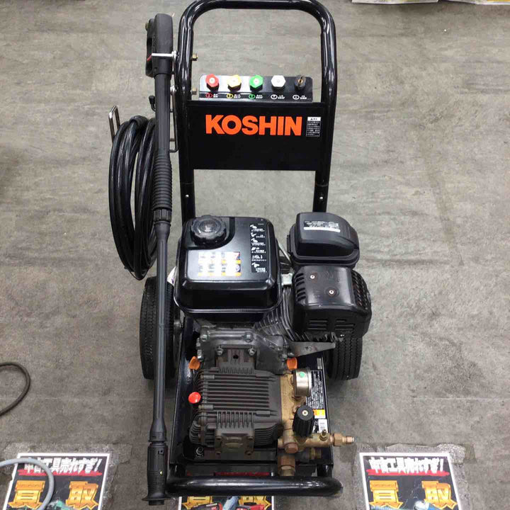 工進 エンジン式高圧洗浄機 15mpa 車輪付タイプ JCE-1510UK【川崎店】