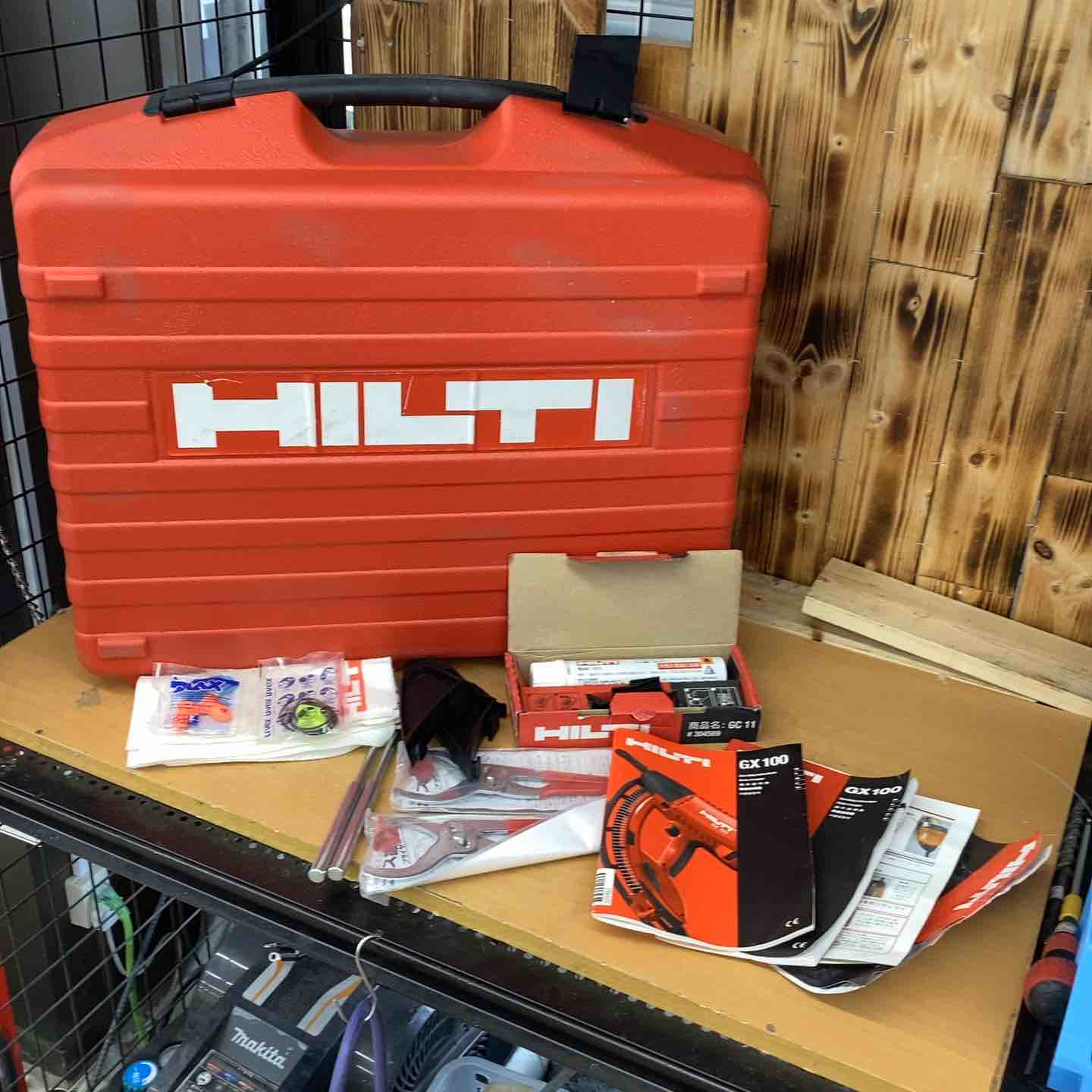 ◇ヒルティ(HILTI) ガス式鋲打機 GX100【越谷店】 – アクトツール