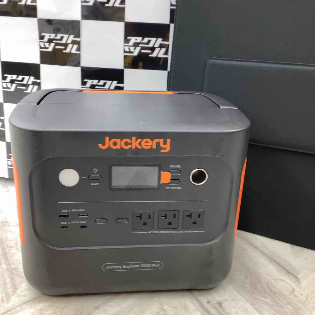 Jackery SolarGenerator ポータブル電源 JE-1000C【越谷店】