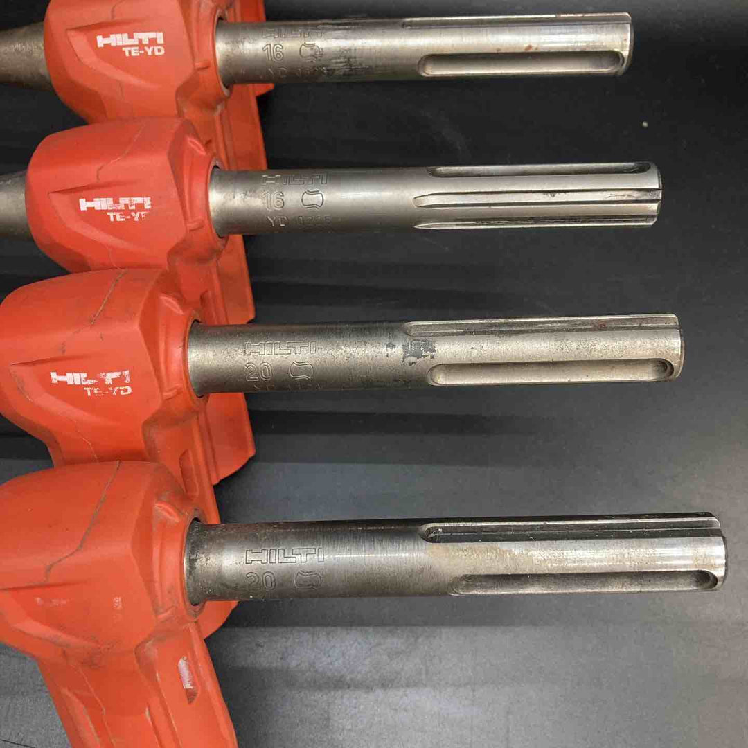 ヒルティ(HILTI) ホロードリルビット TE-YD 16/59×4本 20/59×2本 計6本セット 有効穿孔長400mm【川越店】