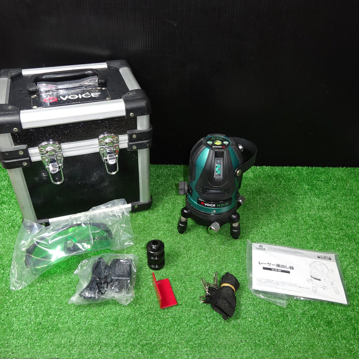 〇VOICE グリーンレーザー墨出し器 VLG-3X【岩槻店】