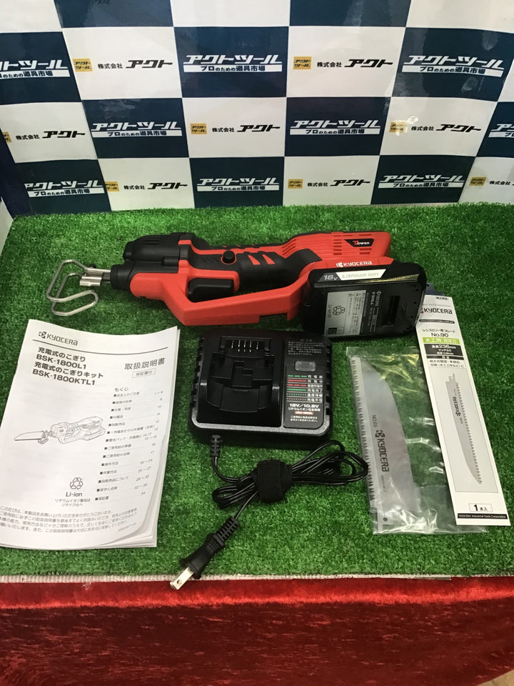 〇リョービ(Ryobi)　18V充電式ノコギリ  BSK-1800L1 618600A【草加店】