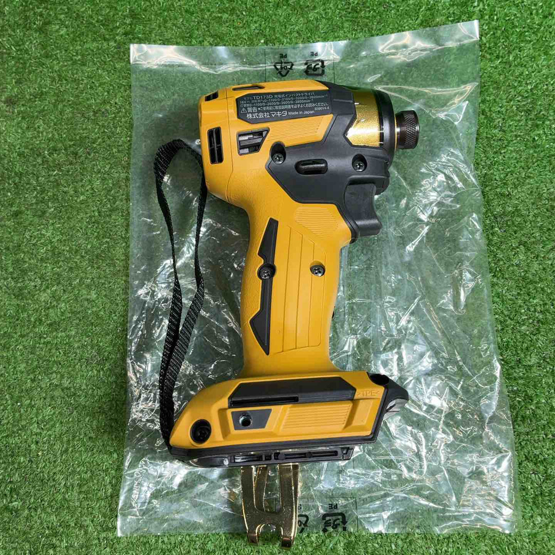 【未使用品】 マキタ (makita) コードレスインパクトドライバー TD173DGXPY LTX20周年限定色 プレミアムイエロー 本体+ケース 【藤沢店】