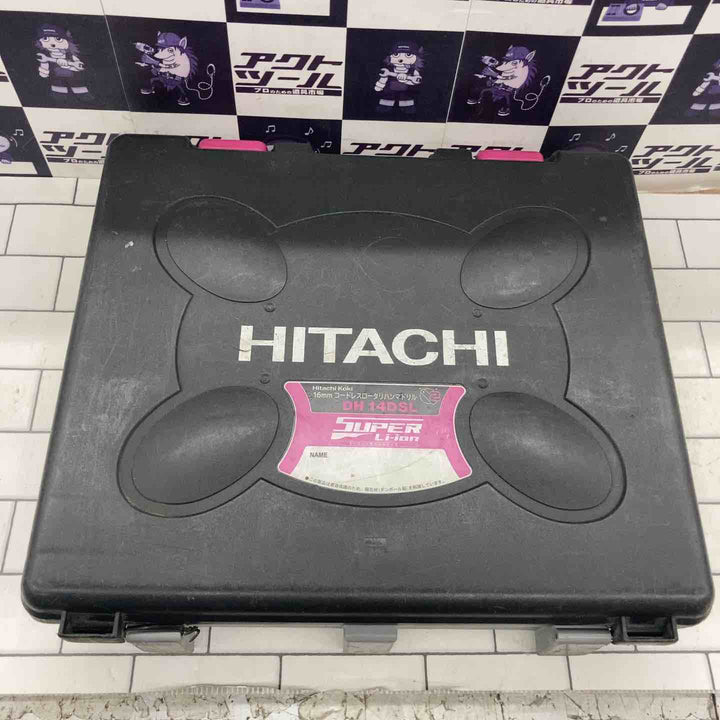 ★ハイコーキ(HIKOKI ※旧:日立工機) コードレスハンマドリル DH14DSL(2SLCK)【所沢店】