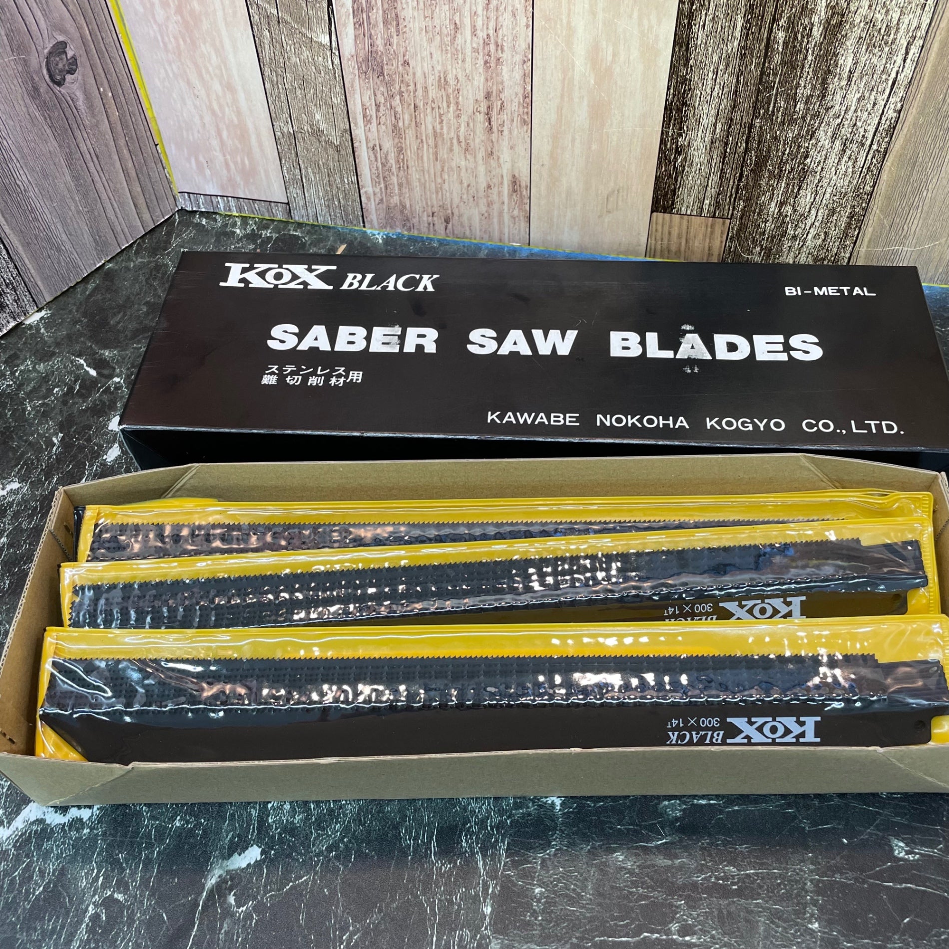 KOX BLACK セーバーソーブレード 300×14 100枚入【八潮店 KOX BLACK セーバーソーブレード 300×14 100枚入【八潮店