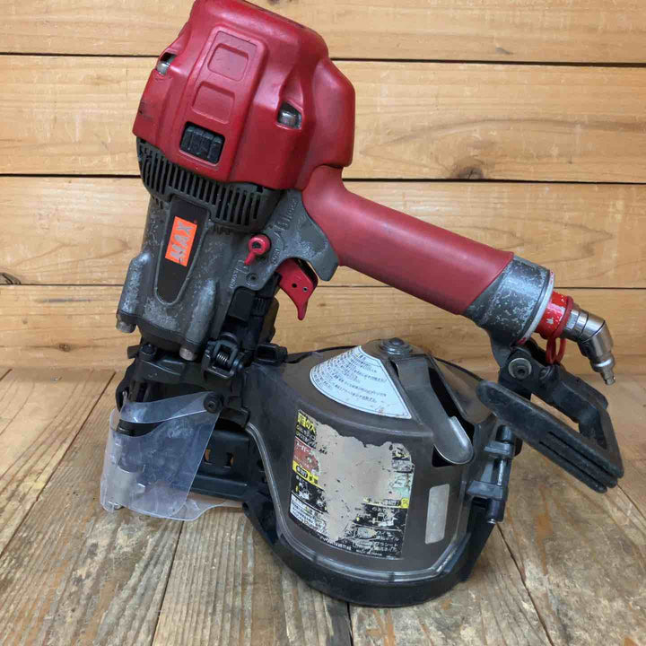 【動作良好】★マックス(MAX) 高圧エア釘打ち機 HN-90N3【所沢店】