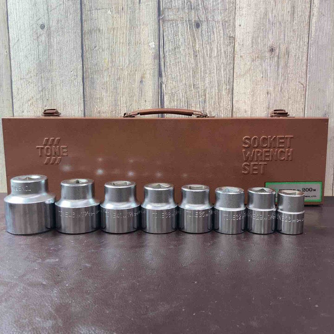 【中古美品】トネ TONE ソケットレンチセット No.200M【東大和店】