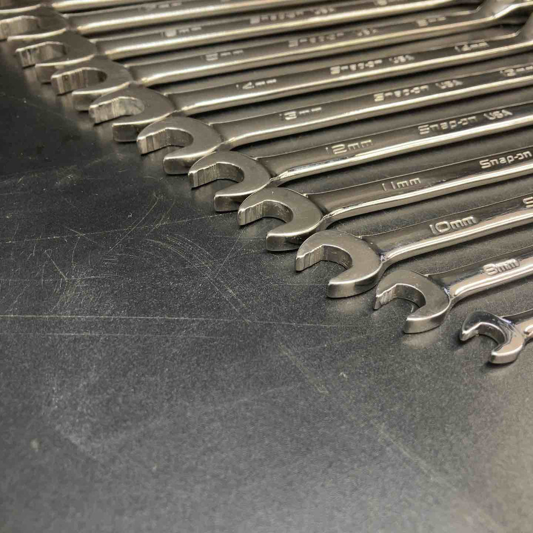 スナップオン(Snap-on) コンビギアレンチセット SOXRRM710A+8mm 6mm付き 6mm-19mm 計12本セット【川越店】