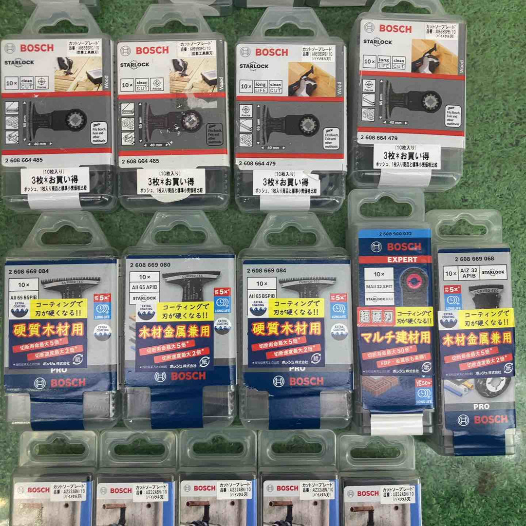 ★在庫処分特価品★　BOSCH マルチツール用ブレード10枚入り×19箱セット　超硬等　【町田店】