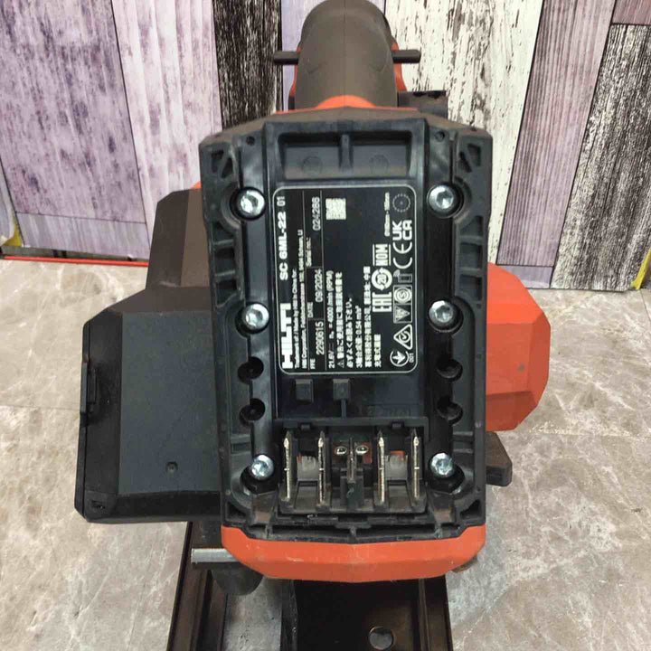 HILTI ヒルティ 充電式金属切断用サーキュラーソー SC 6ML-22※歪み有【八潮店】