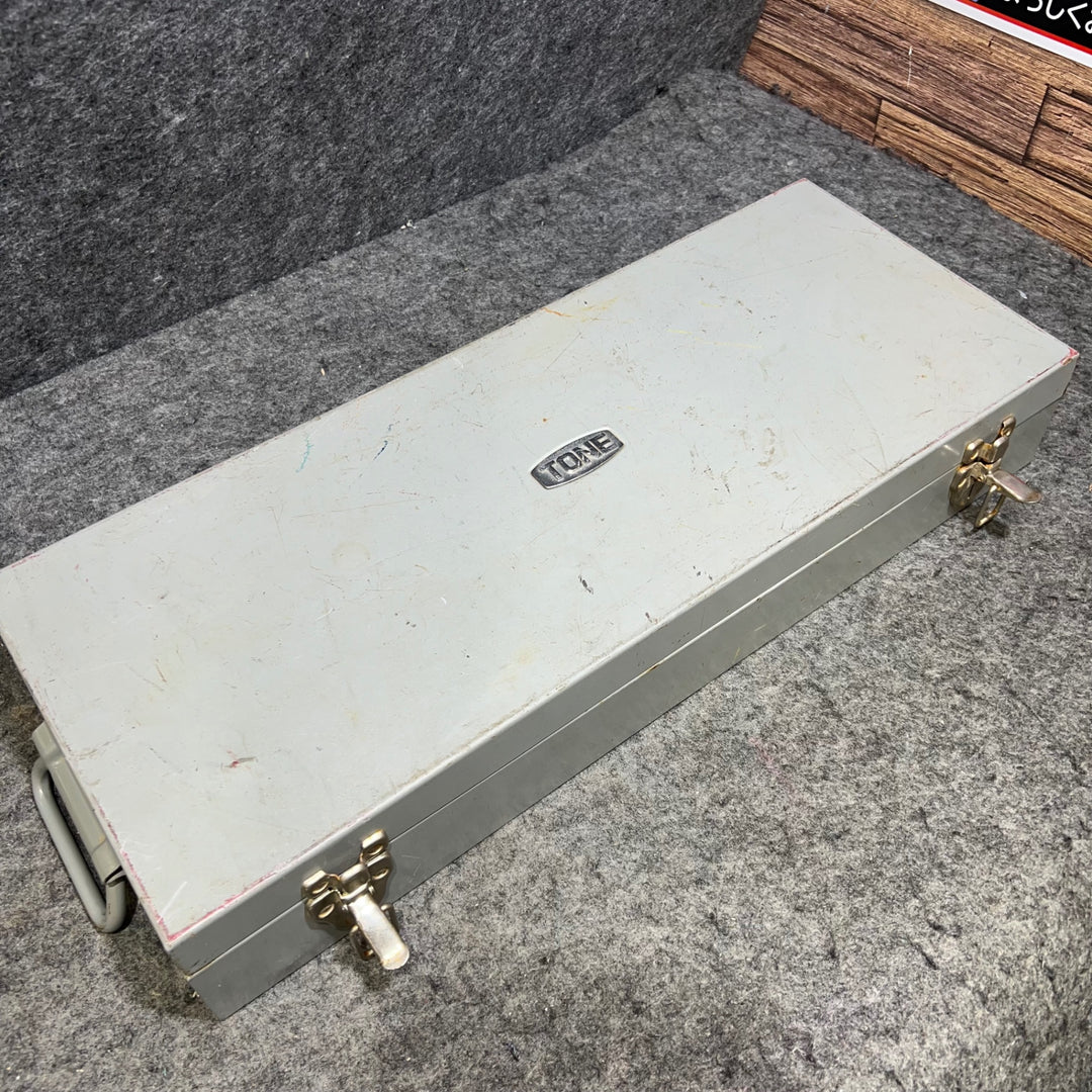 TONE トネ　ソケットレンチセット　12角　19sq ミリ　230M　【桶川店】