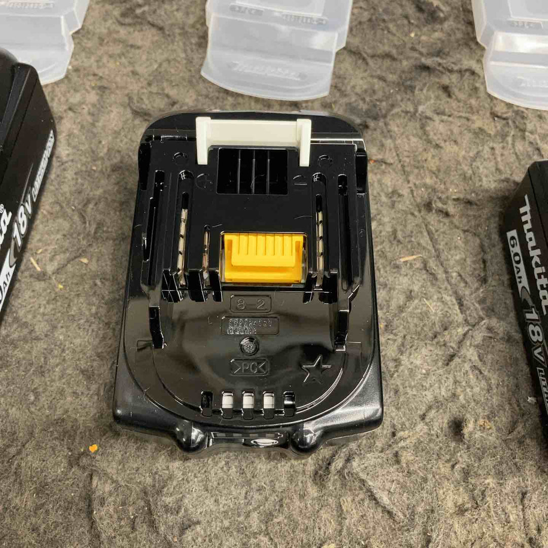 マキタ(makita) リチウムイオンバッテリー 18V/6.0Ah BL1860B 計6点【鴻巣店】