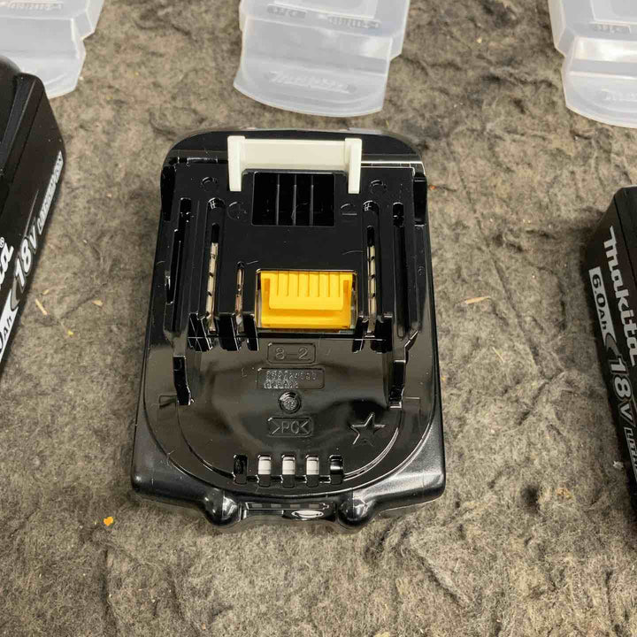 マキタ(makita) リチウムイオンバッテリー 18V/6.0Ah BL1860B 計6点【鴻巣店】