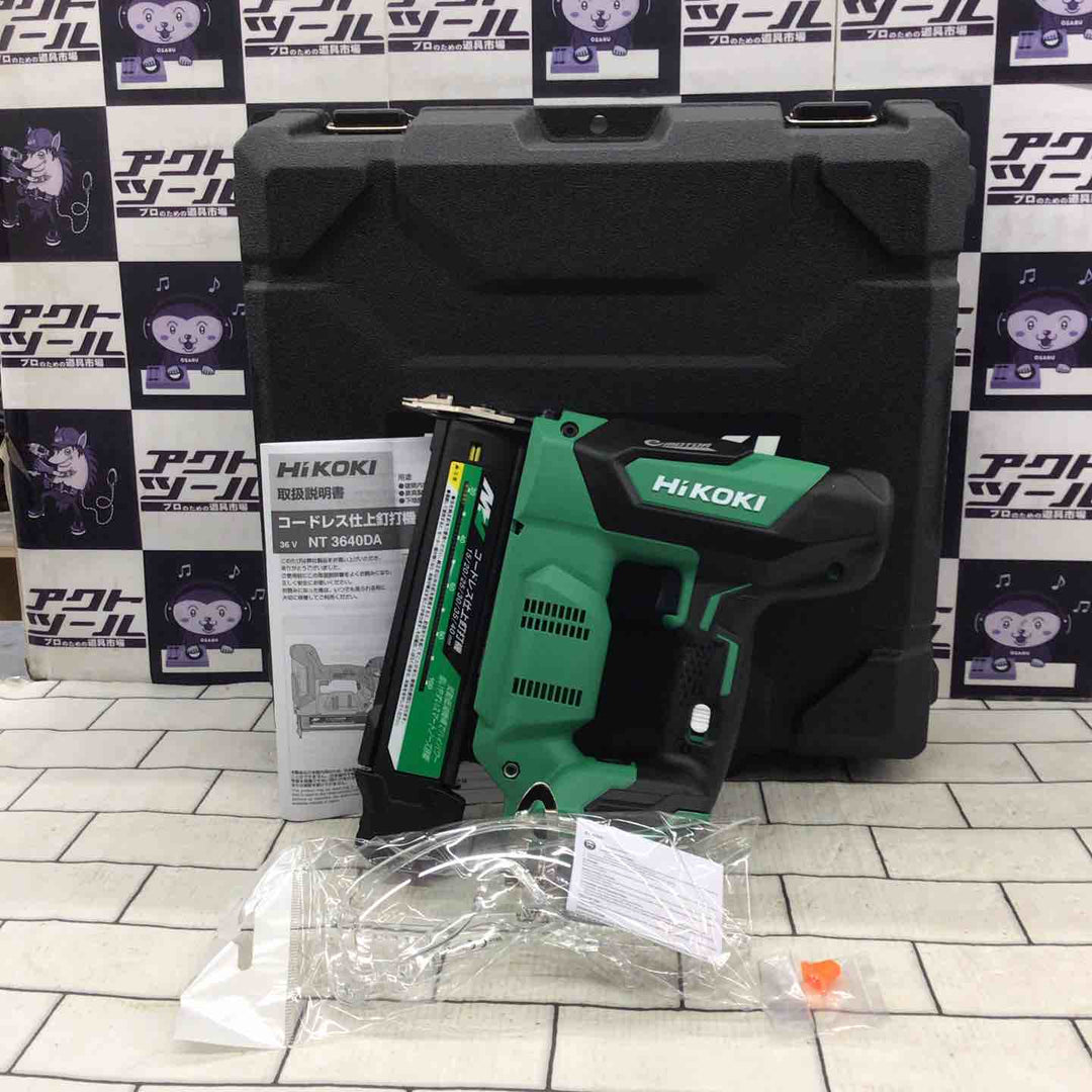 【未使用品】 ハイコーキ(HIKOKI ※旧:日立工機) コードレスフィニッシュネイラ NT3640DA(NNK) 【藤沢店】