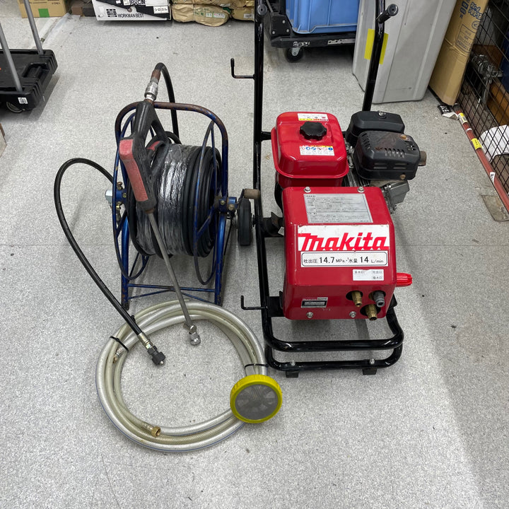 【店頭受取り限定】〇makita マキタ エンジン高圧洗浄機 EHW152【八潮店】