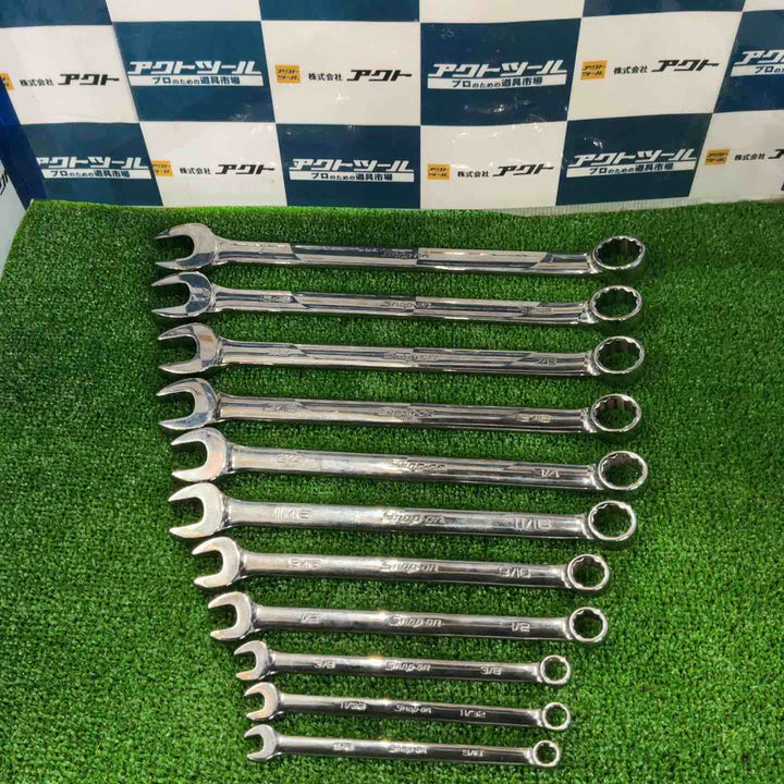 スナップオン Snap-on コンビネーションレンチ インチ 11本セット OEX10B/11B/12B/16B/18B/22B/24B/26B/28B/30B/32B【草加店】