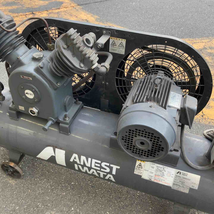【中古品・店頭受取り限定】 アネスト岩田/ANEST 200Vベビコン 5馬力 TLP37E-10 【桶川店】