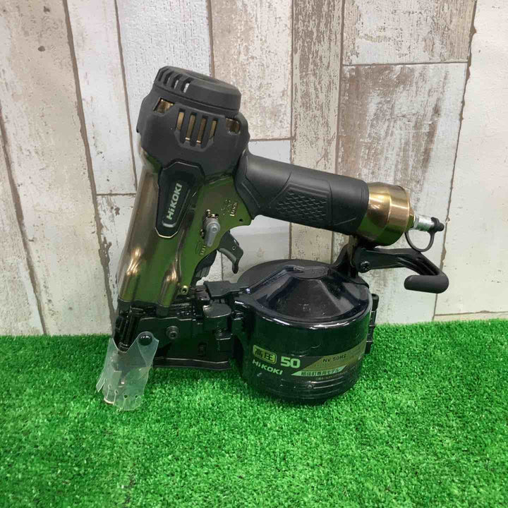 ★ハイコーキ(HIKOKI ※旧:日立工機) 高圧エア釘打ち機 NV50H2(S)【町田店】