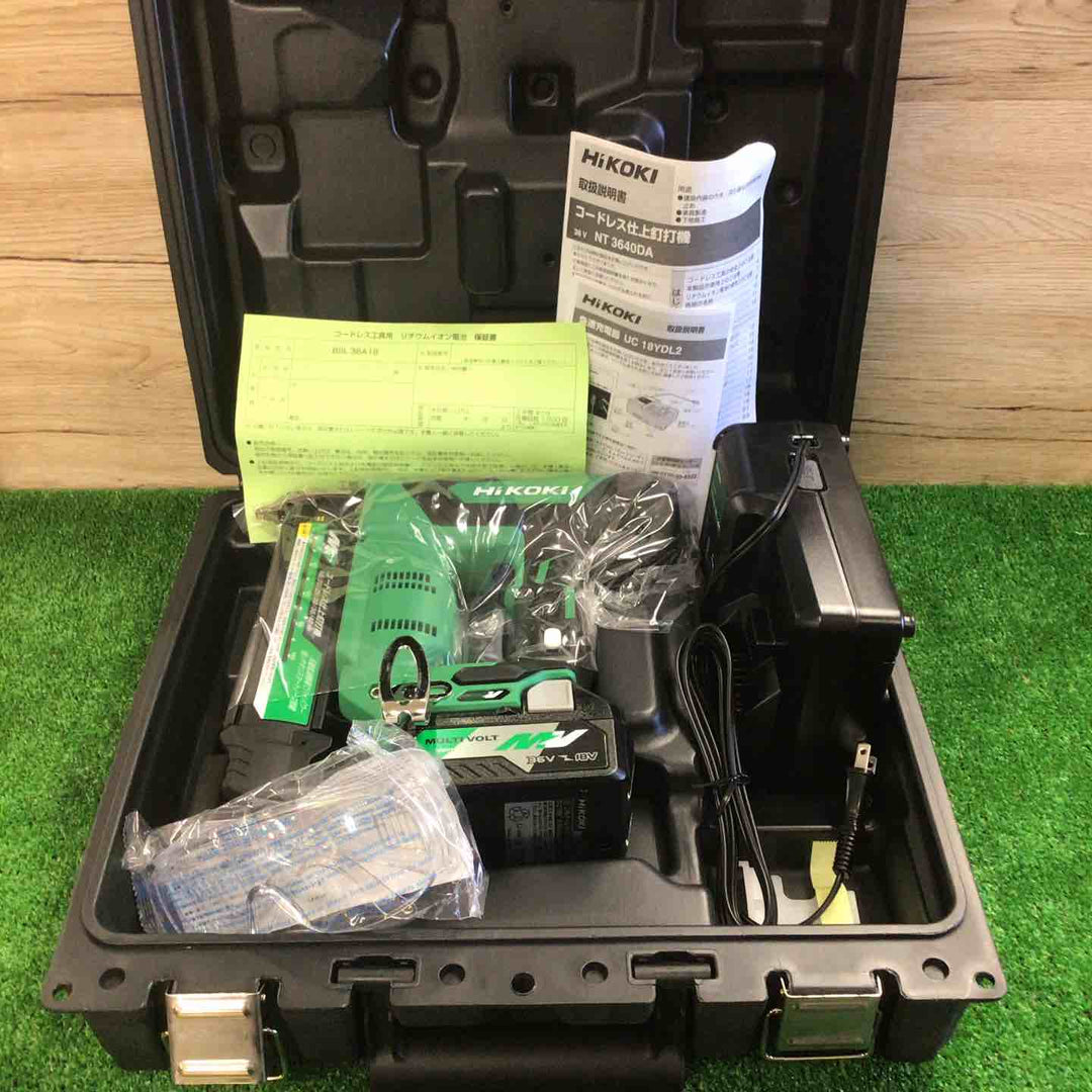 ★ハイコーキ(HIKOKI ※旧:日立工機) コードレスフィニッシュネイラ NT3640DA(XP)【町田店】