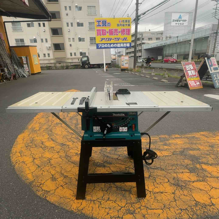【中古・発送可！】 マキタ makita マルノコ盤 2703 台座(193920-6)、サブテーブル(192797-6、192798-4) フルセット！ 【桶川店】